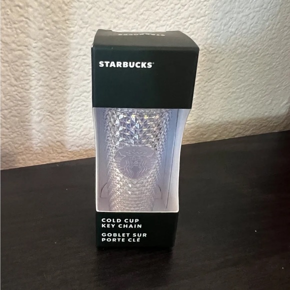 Starbucks 2023 Studded Dichroic Iridescent Unicorn Bling Tumblers & Keychain - Picture 3 of 6